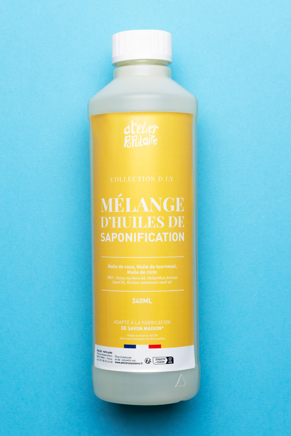 Huiles de saponification à faire fondre